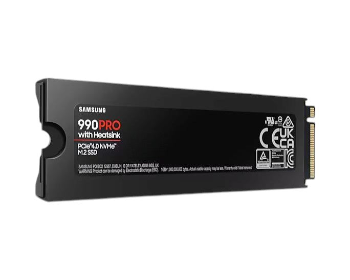 Samsung 990 PRO NVMe M.2 SSD with Heatsink – Blazing Fast PCIe 4.0 Speeds Samsung 990 PRO NVMe M.2 SSD with Heatsink – Blazing Fast PCIe 4.0 Speeds